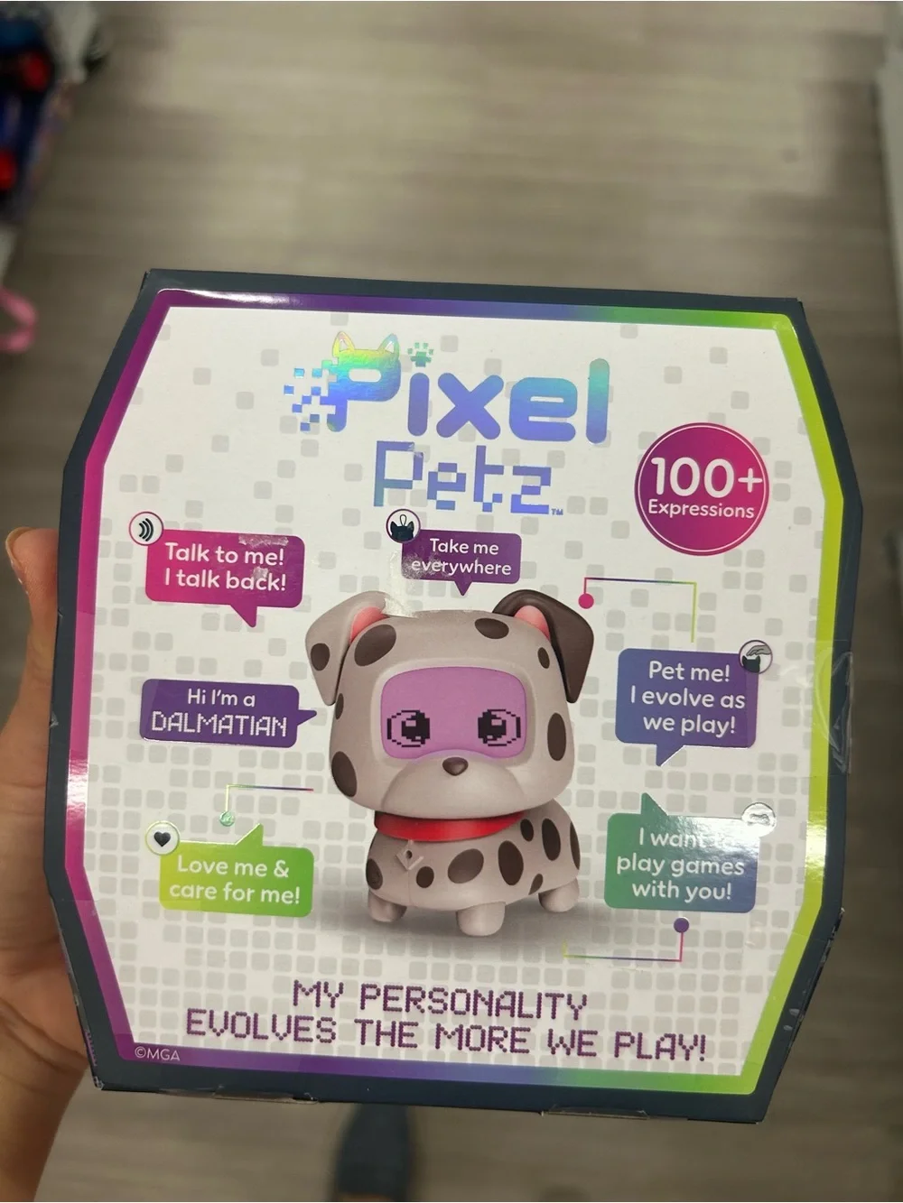 NWT Pixel Petz Dalmatian toy with 25+ games & activities